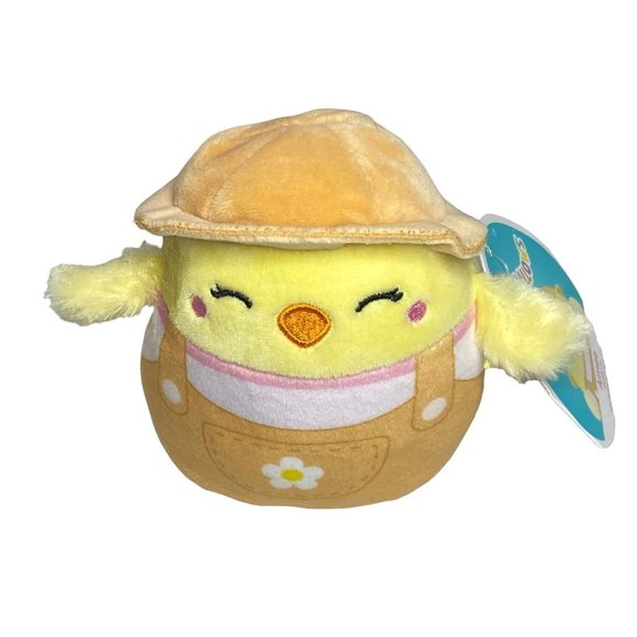 NWT Squishmallow Aimee the Chick w/ Closed Eyes 2022 EASTER Stuffed Animal - Picture 9 of 10